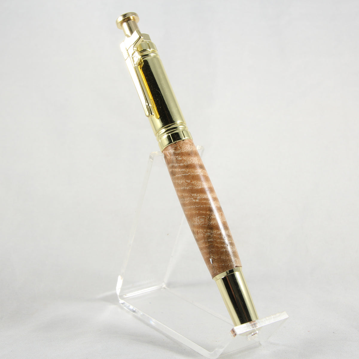 Quilted Maple Twist Pen in cheapest Gold