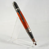 DV-CB Da Vinci Padauk Twist Pen with Rose Copper Trim