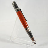 DV-CB Da Vinci Padauk Twist Pen with Rose Copper Trim