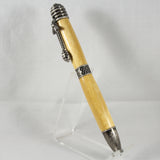 HB-AA Honey Bee Twist Pen Yellowheart With Pewter Trim