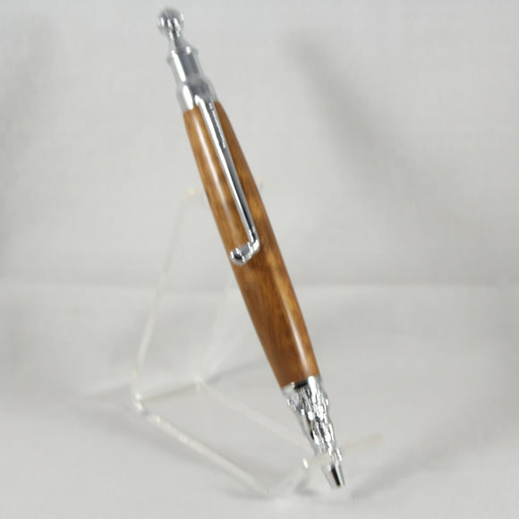 GT-BA Golf Twist Pen Teak With Chrome Trim