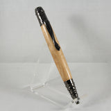 D-HB Dog Lover Curly Maple Twist Pen With Gun Metal Trim