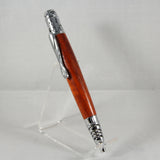 D-HD Dog Lover Padauk Twist Pen With Chrome Trim