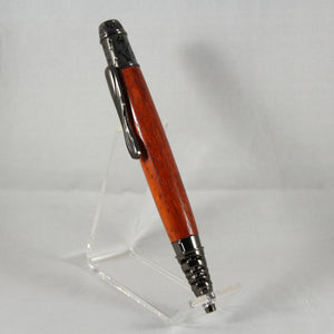 D-HE Dog Lover Padauk Twist Pen With Gun Metal Trim