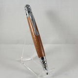 D-HF Dog Lover Walnut Twist Pen With Chrome Trim