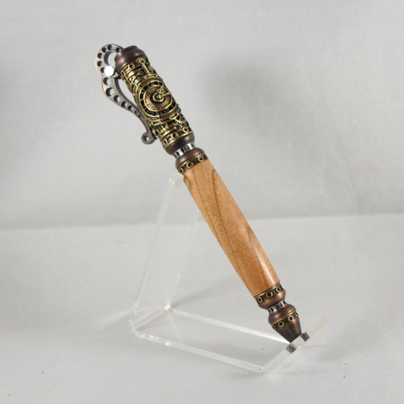 SP-BE Steampump Movinque Pen With Antique Brass and Bronze Trim