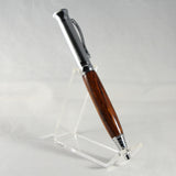 PY-A Polymath Cocobolo Twist Pen With Chrome Trim